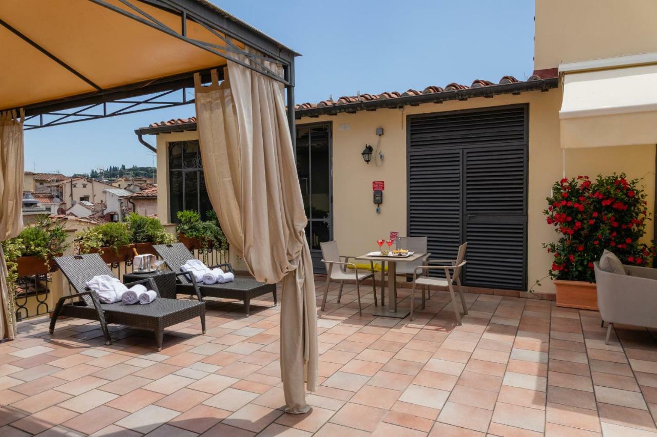 Hotel Bernini Palace Флоренция Экстерьер фото Rooftop terrace