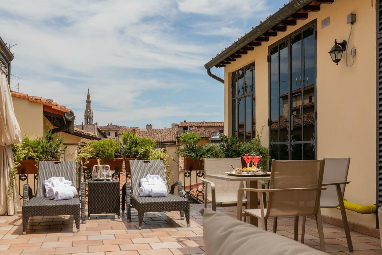Hotel Bernini Palace Флоренция Экстерьер фото Rooftop terrace