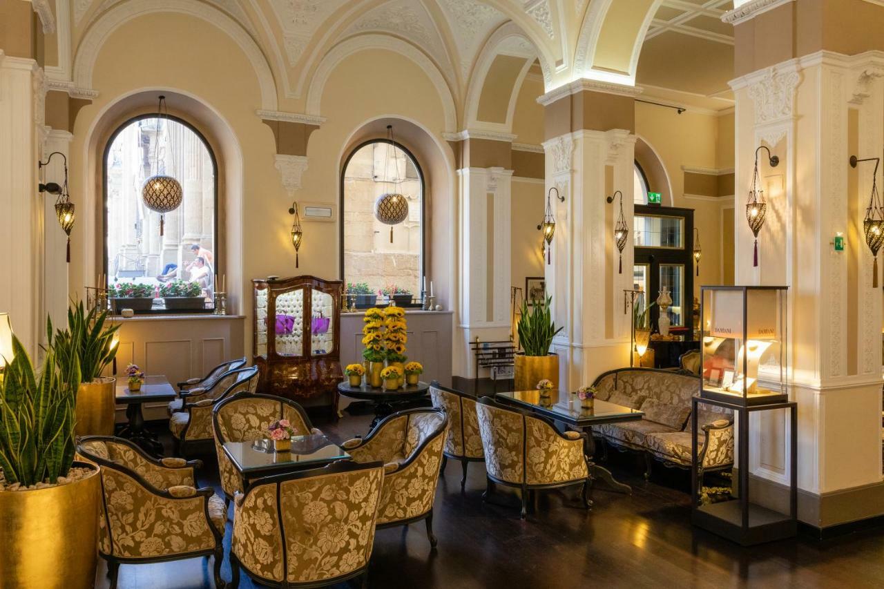 Hotel Bernini Palace Флоренция Экстерьер фото The lobby